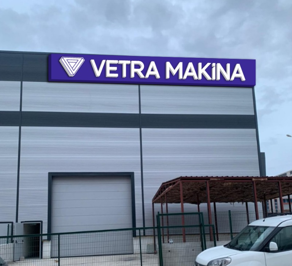 VETRA MAKİNA Üretim Tesisi